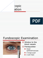 Papilloedema and Optic Atrophy