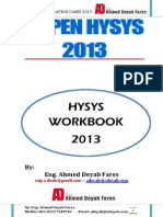 HySys Work Book 2013