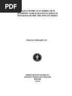 Download Kajian Pembuatan Edibel Film Komposit Dari Karagenan Sebagai Pengemas Bumbu Mie Instant Rebus by Alind Fakhirah Shakila Hafthah SN237727397 doc pdf