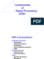 Fundamentals of Digital Signal Processing (DSP)