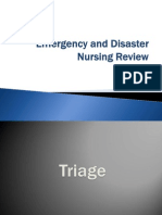 Emergency and Disaster Nursing Review