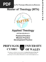 Download MTh Prospectus 2009 by prenamohan SN23772968 doc pdf