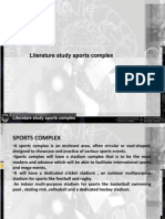 Literature Study: Sports Complex