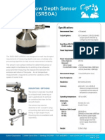 Acoustic Snow Depth Sensor Datasheet