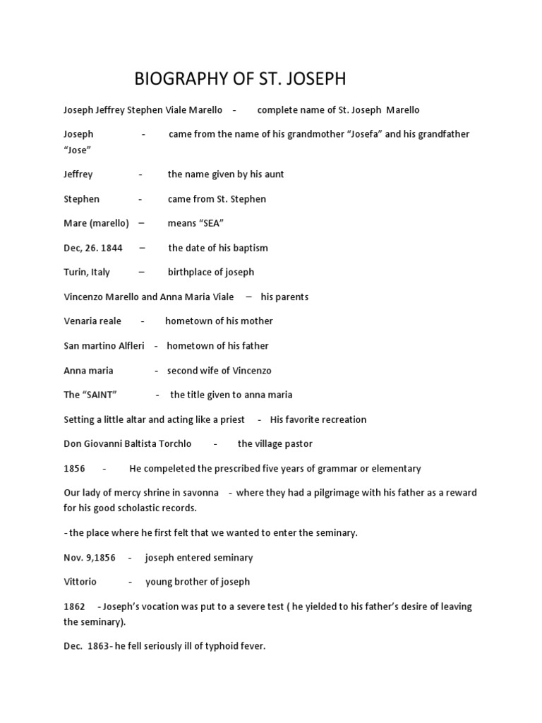 Biography intelligence overview