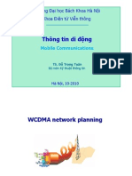 WCDMA Network Planning Process and Coverage Optimization