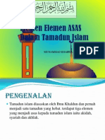 Elemen Asas Tamadun Islam