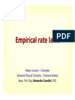 Empirical Rate Laws (Compatibility Mode)