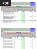 Contract No: Bidder Name: Schedule of Works