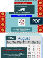 2014Aug24 - Life [v - R3] - Presentation made at We Empower - [ Please download and view to appreciate better the animation aspects ]