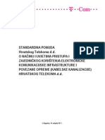 SP HT-A Za Korištenja EK Infrastrukture (Kabelske Kanalizacije)