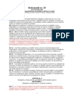 Ordonanţă Nr. 21: Publicat În Monitorul Oficial, Partea I Nr. 86 Din 1 Februarie 2002