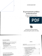 01-Pensamiento Político Post Fundacional. Marchart-2009