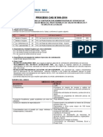 Bases Convocatoria Cas Nº 006-2014-2