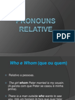Pronouns Relative