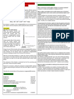 A Potassium Manganate (VII) /ammonium Iron (II) Sulfate Titration