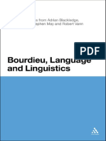Grenfell-Bourdieu, Language and Linguistics