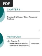 Transient & Steady State Response Analysis