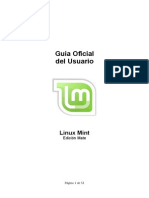 Guía Oficial del Usuario Linux Mint Edición Mate