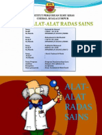 Alat-Alat Radas Sains