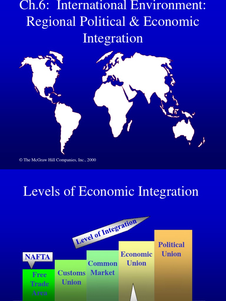 Levels of Regional Economic Integration | PDF | Andean Community ...