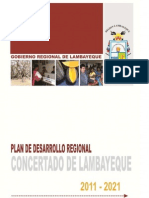 Plan de DesarrolloRegional Concertado de Lambayeque - 2011 - 2021