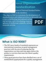 International Organisation For Standardization