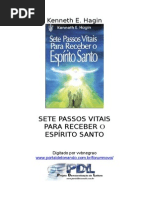 Sete Passos Para Receber o Espirito Santo