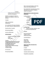 Pharmacology 2 Notes