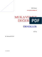 Sujets Exemple RDM 05-5a-Ornekler