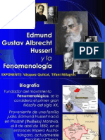 Fenomenología Husserliana