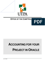 Acctg Project in Oracle Reconciliation