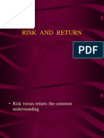 Risk and Return