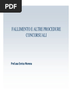 Fallimento e Le Altre Procedure Concorsiali SCHEMI OTTIMI