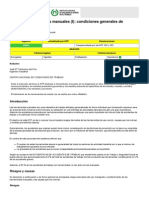 NTP 391 Herramientas Manuales (I) Condiciones Generales de Seguridad