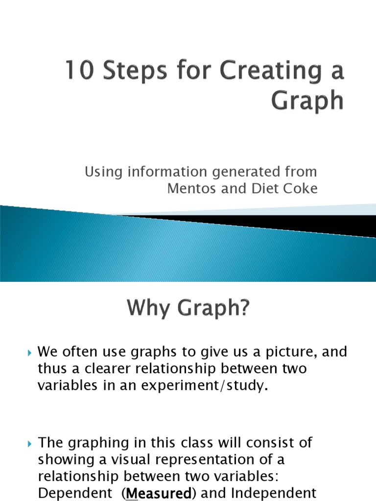 10 Steps For Creating A Graph | PDF | Cartesian Coordinate System | Nature