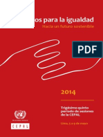 Pactos para La Igualdad Sintesis 2014 PDF