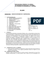 Derecho Informatico Empresarial 2013-II