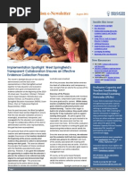 Educator Evaluation Newsletter August 2014