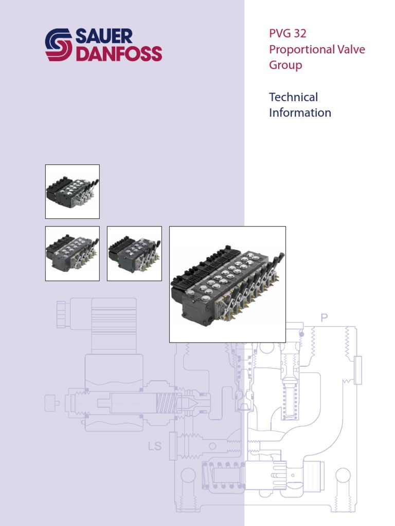 PVG 16 Proportional Valve Group Technical SauerDanfoss, 51 OFF
