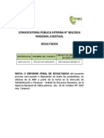 Referencia Convocatoria HAB F 2014 003