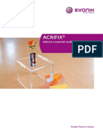 Acrifix® Adesivi Per Plexiglas