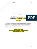 2013 10 07 GI Application Template