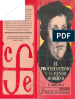 Troeltsch Ernest El Protestantismo y El Mundo Moderno