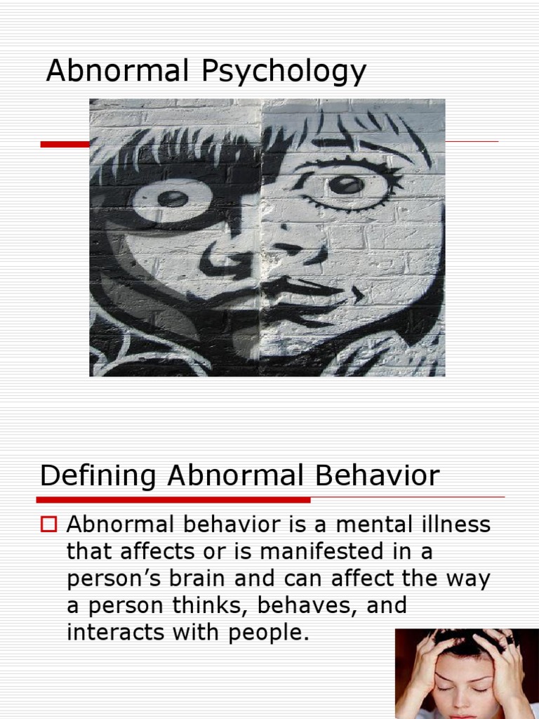 Abnormal Psychology Mania Intellectual Disability