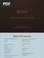 Download ROAD Dramaturgical Information by durkin44 SN23782363 doc pdf