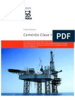 Cemento Clase H HSR