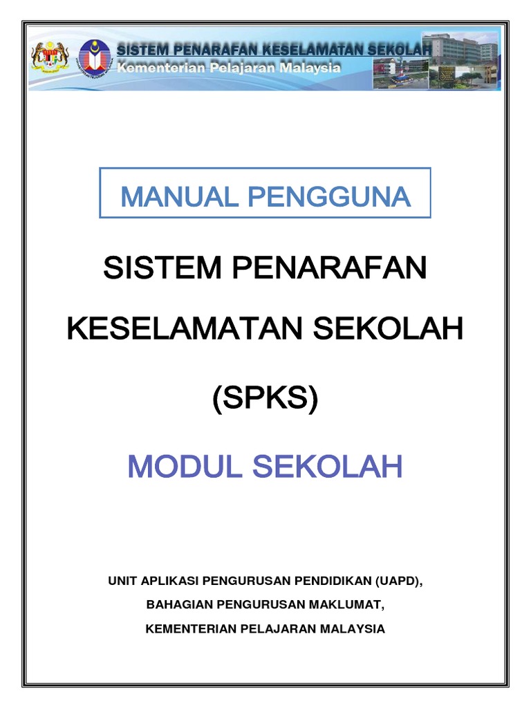 Modul Penarafan Keselamatan Sekolah
