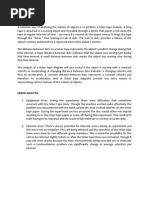 Science Enginering Lab Report - Experiment 2 (Liner Motion)