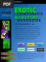 Download Exotic Companion Medicine Handbook by Jera Berkana SN237837728 doc pdf